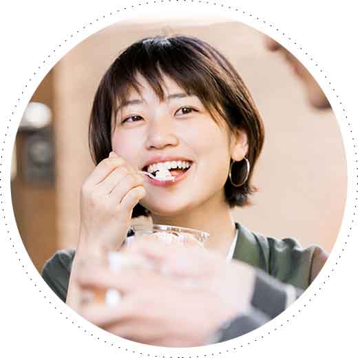 治療でよく噛めるようになると、免疫力がアップ！感染しても重症化しにくくなります