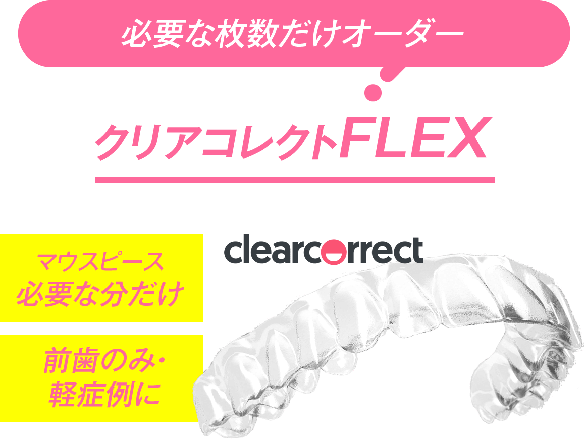 必要な枚数だけオーダー　クリアコレクトFLEX